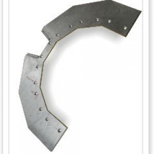 BASE DESLISANTE UNICA INOX 5 MM