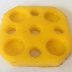 ANEL DE PU AMORTECEDOR DO SUPORTE - 45/90