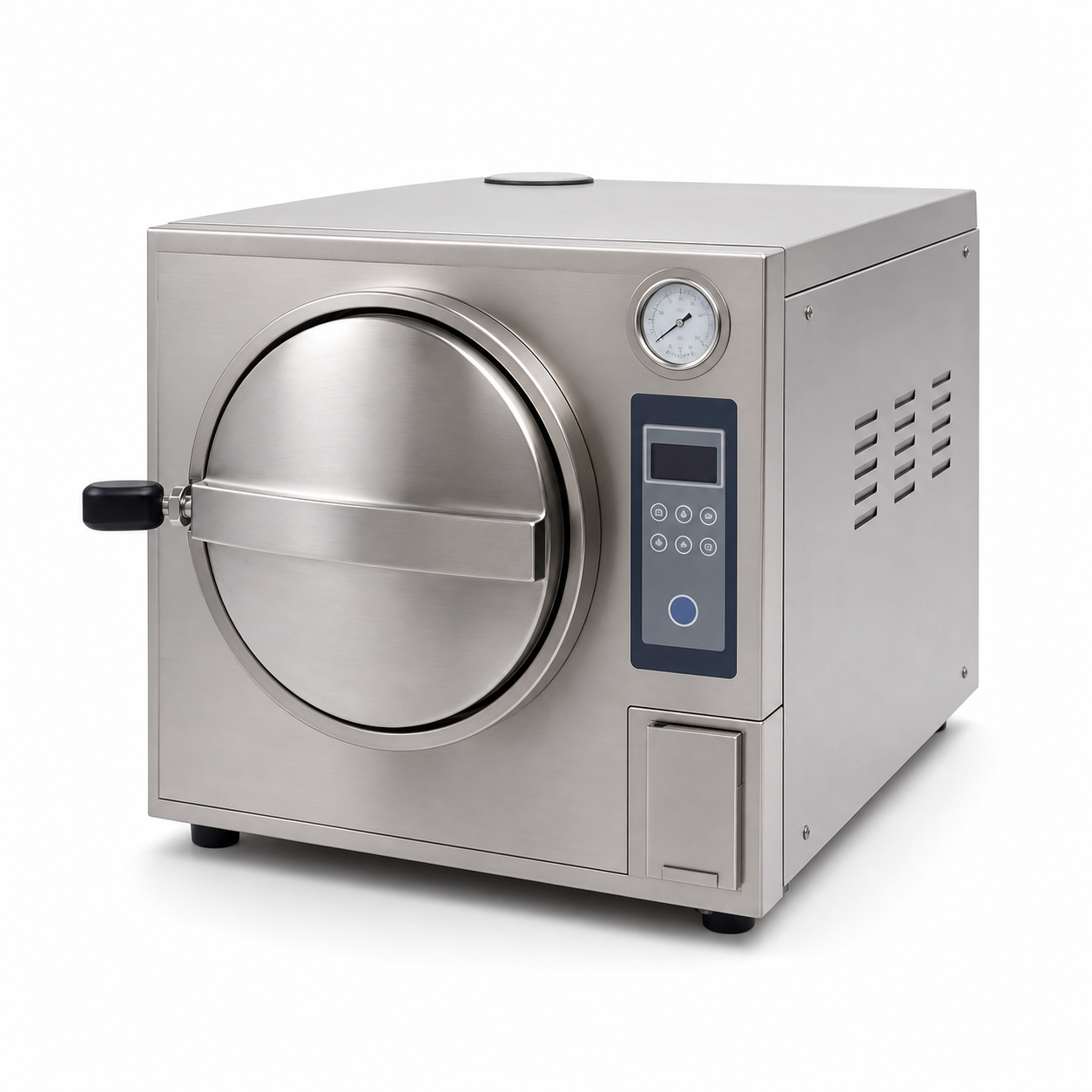 Manutenção hospitalar em autoclave