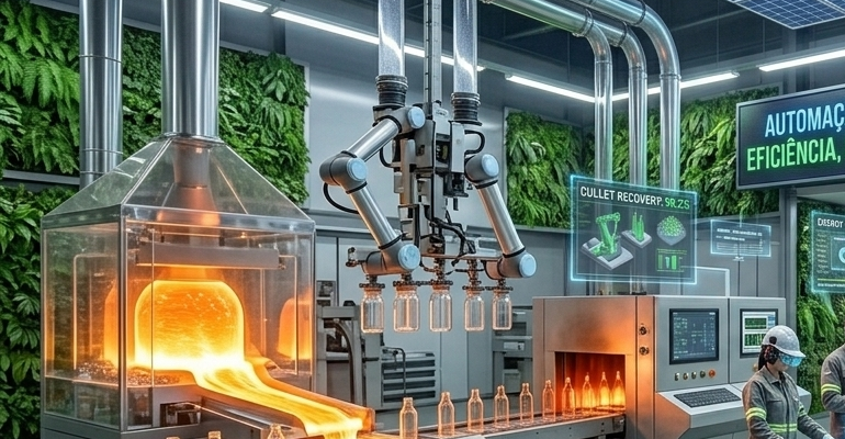 Capa do artigo Automação Industrial Aplicada à Vidraria