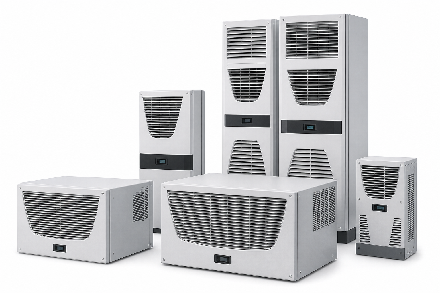 Ar-condicionado para painel elétrico e climatizadores industriais